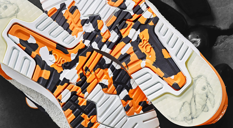 Afew x Beams x Asics Gel-Lyte 3 Orange Koi | 1191A119-800 | Grailify